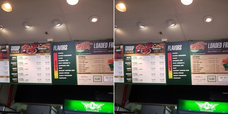 Wingstop Menu