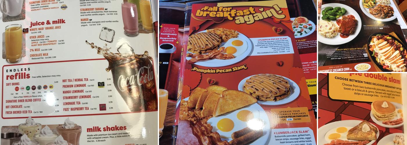 Denny's Menu