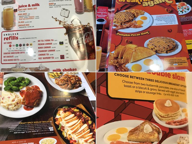 Denny's Menu