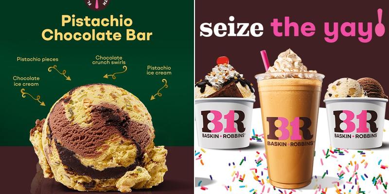 Baskin-Robbins Menu