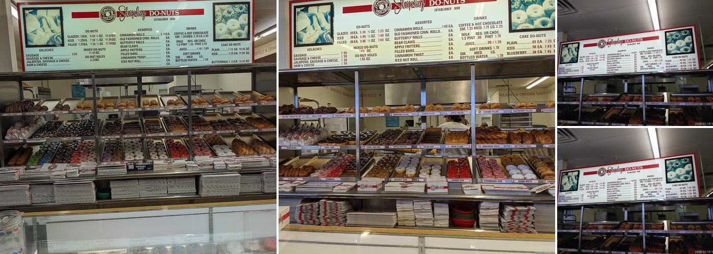 Shipley Do-Nuts Menu