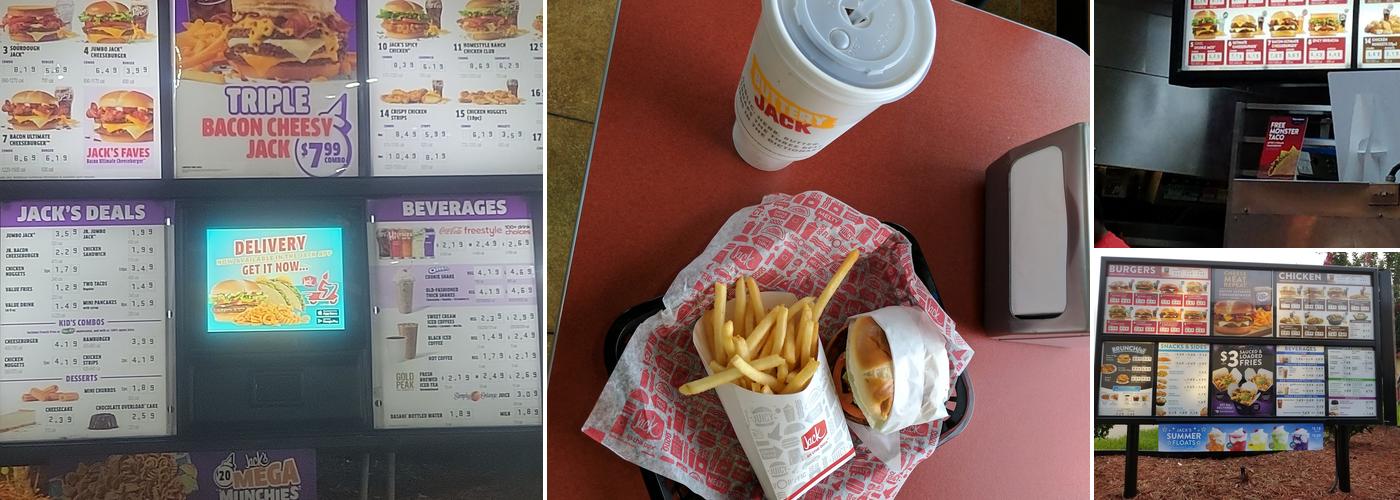 Jack in the Box Menu
