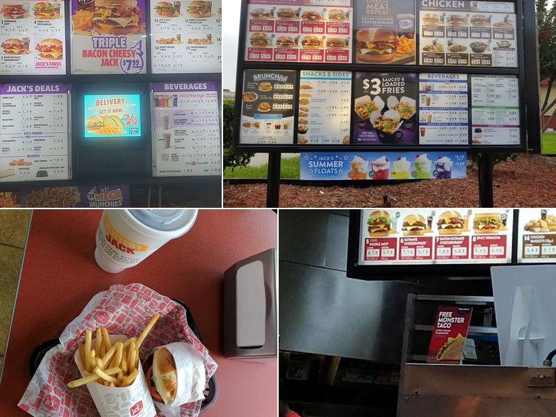 Jack in the Box Menu