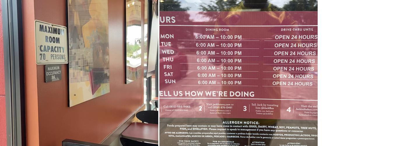 Jack In The Box Menu