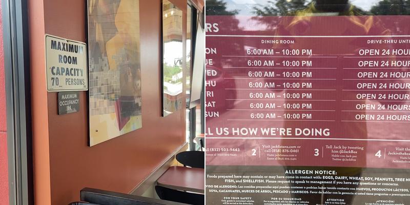 Jack In The Box Menu