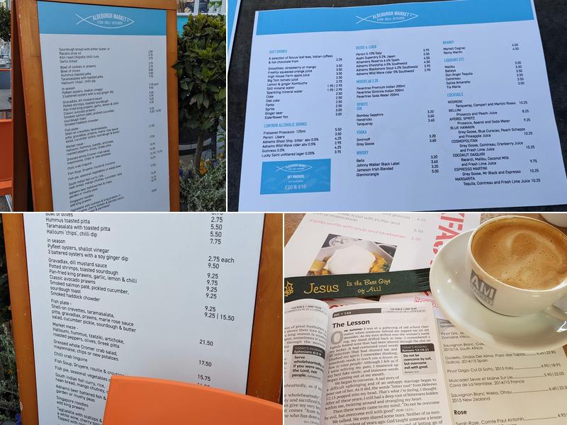 Aldeburgh Market Menu