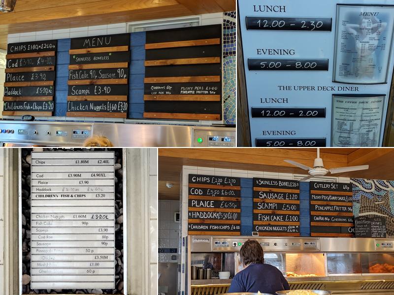 Aldeburgh Fish & Chip Shop Menu