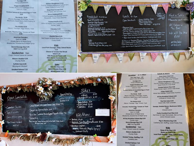 The Kitchen @ Thorpeness Menu