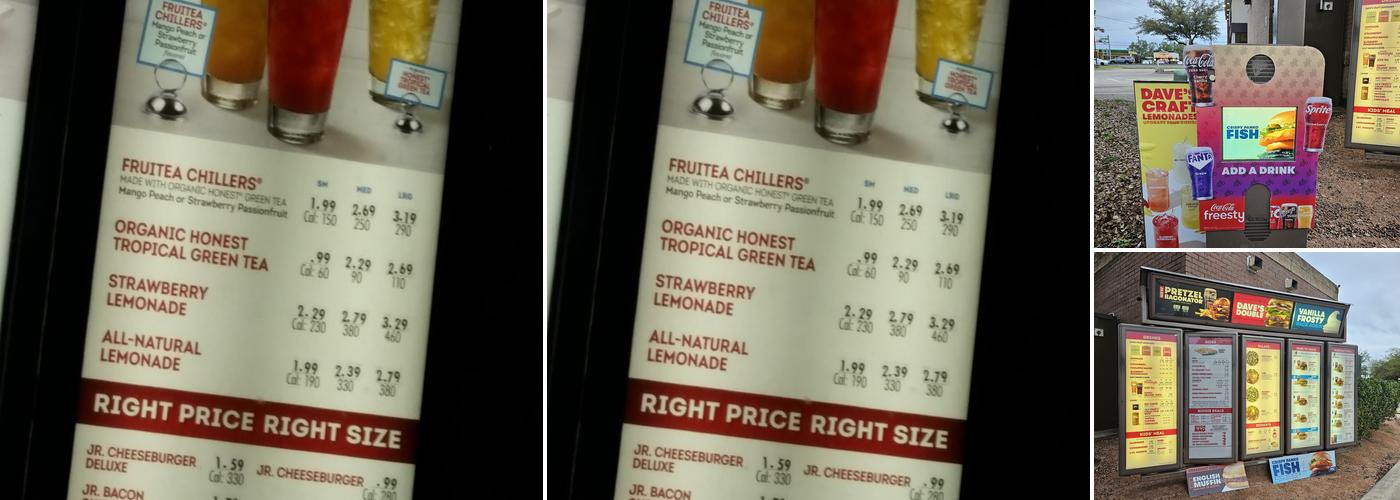 Wendy's Menu