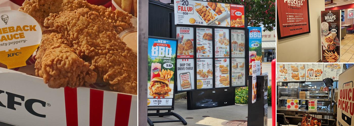 KFC Menu