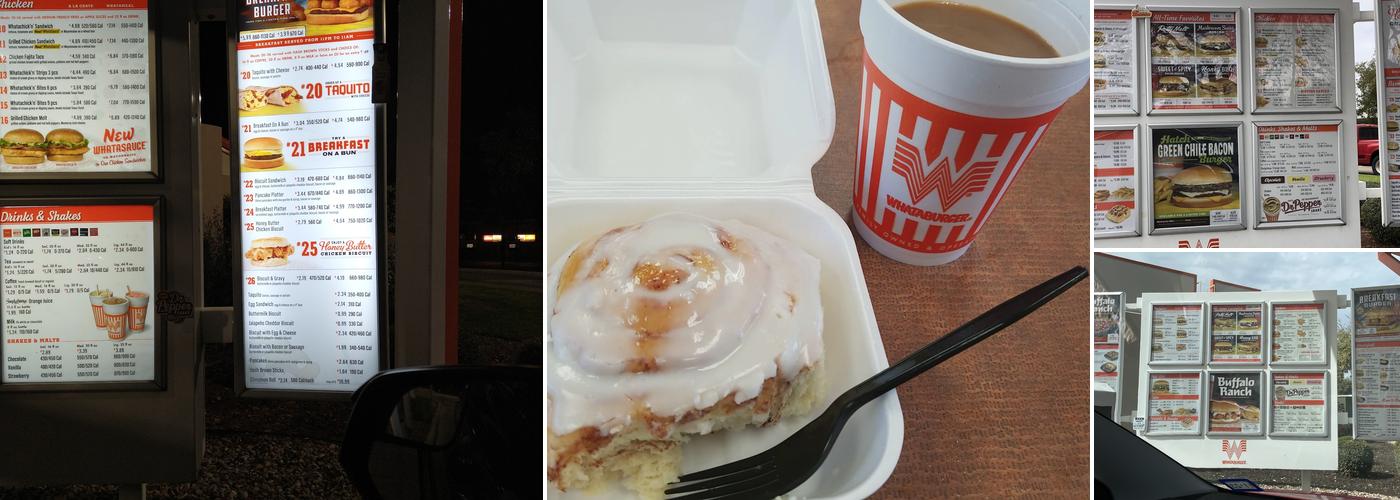 Whataburger Menu