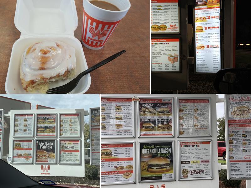 Whataburger Menu