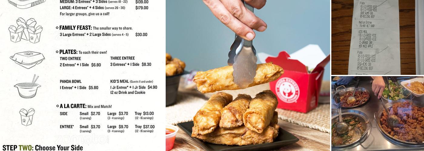 Panda Express Menu