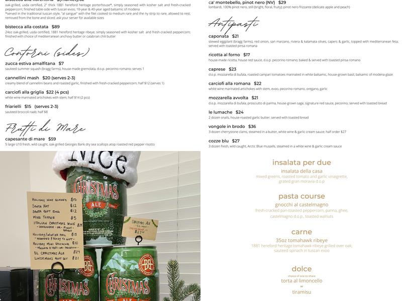 Quality Foods Market Menu