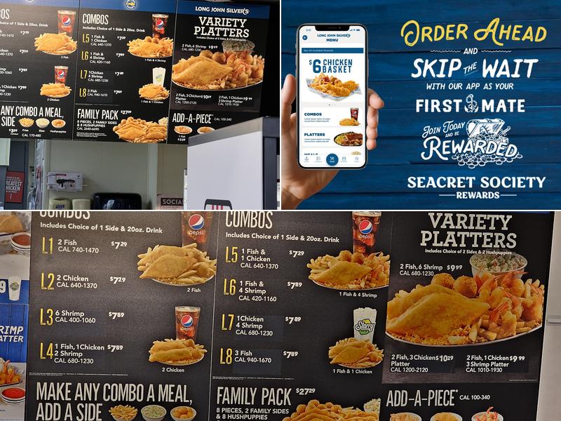 Long John Silver's | KFC Menu