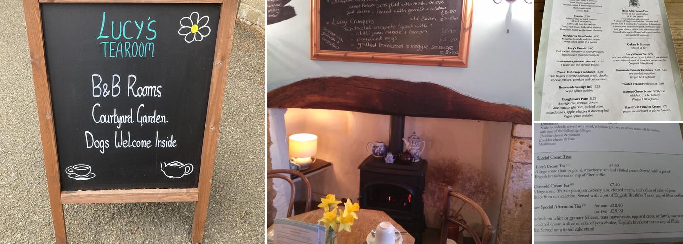 Lucy's Tearoom Menu