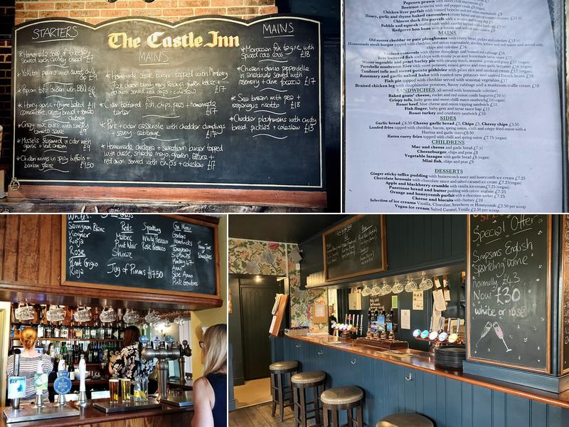 Castle Inn Menu
