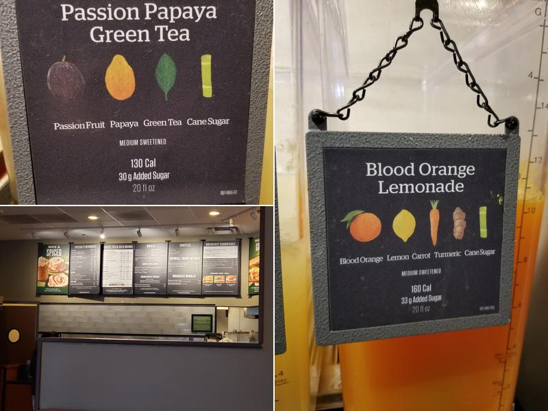 Panera Bread Menu