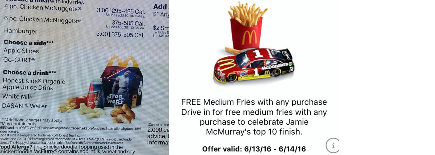 McDonald's Menu