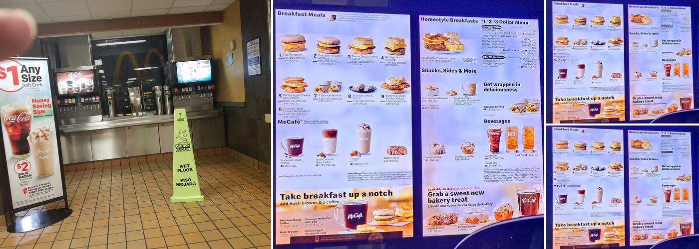 McDonald's Menu