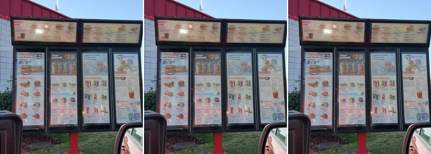 McDonald's Menu