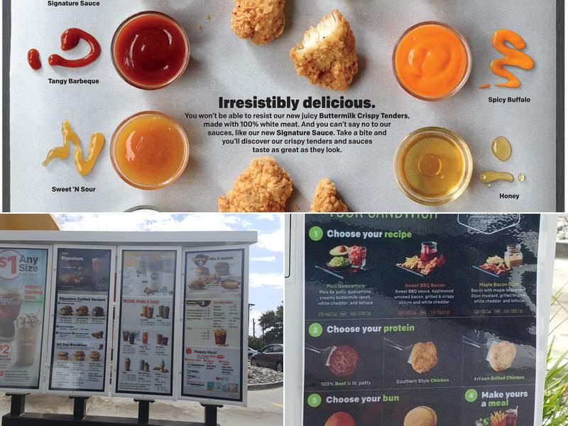 McDonald's Menu