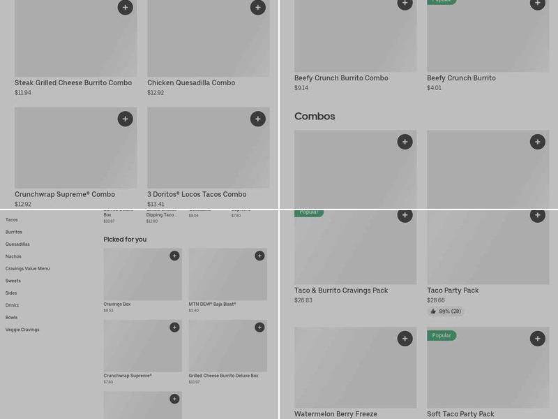 Taco Bell Menu
