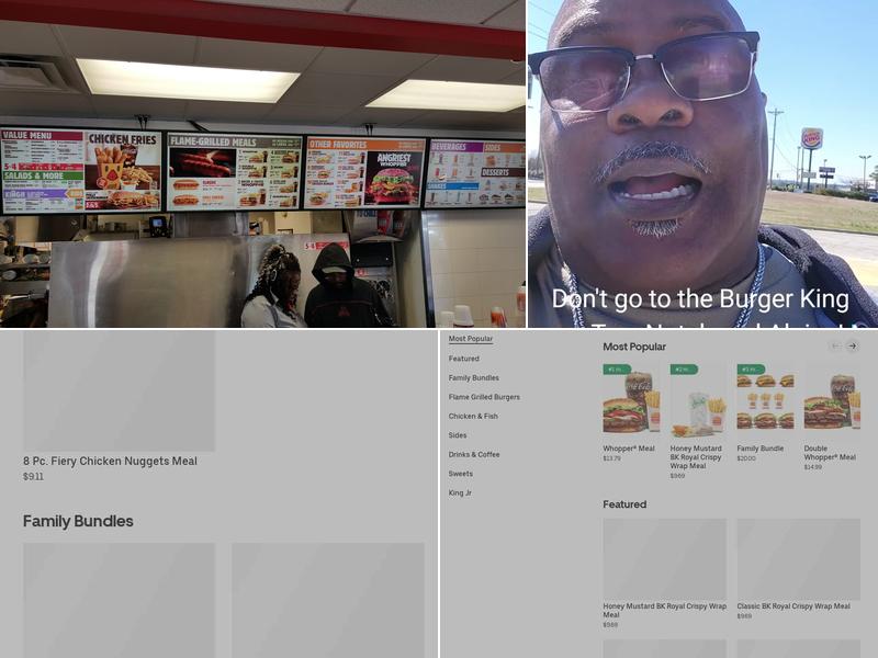 Burger King Menu