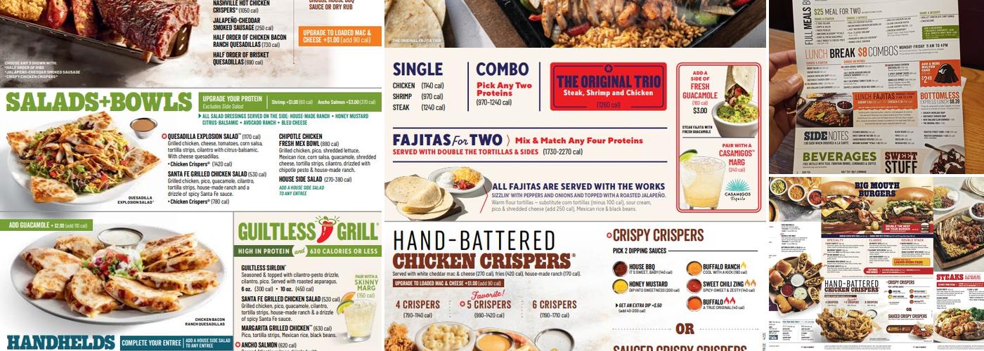 Chili's Grill & Bar Menu