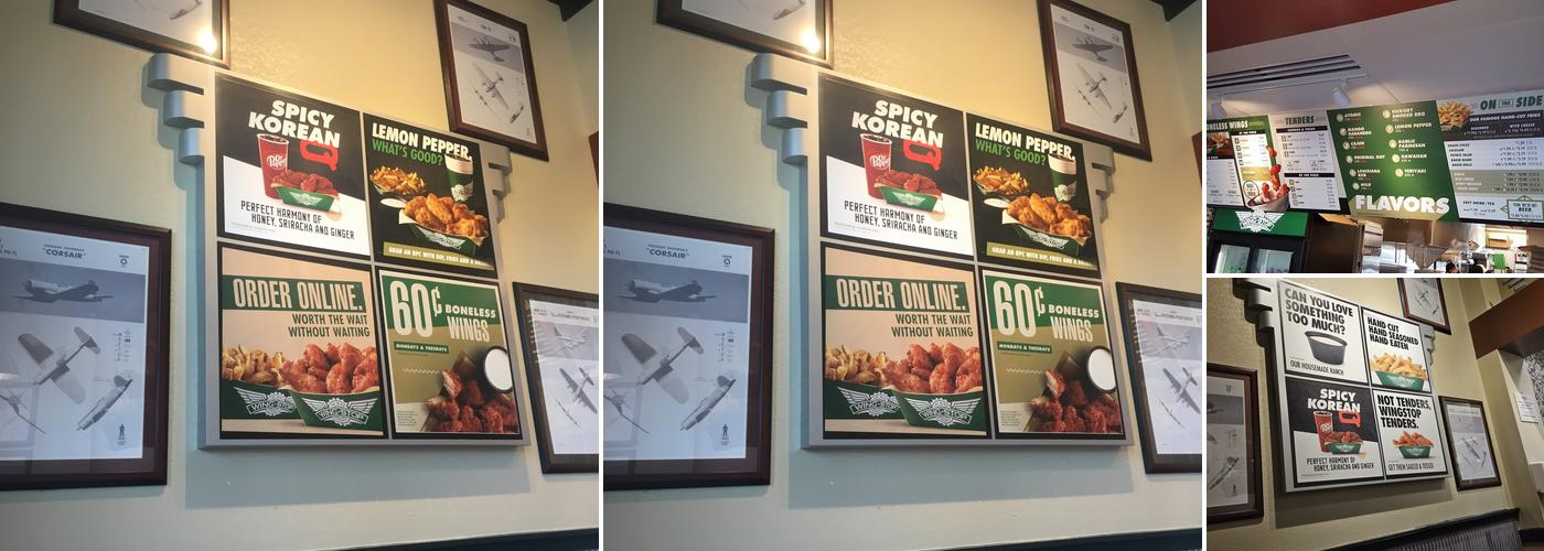 Wingstop Menu