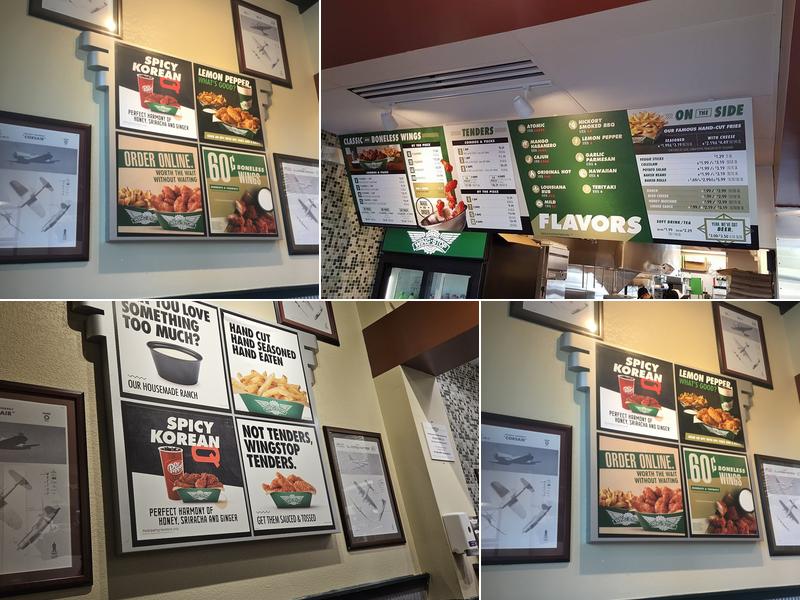 Wingstop Menu
