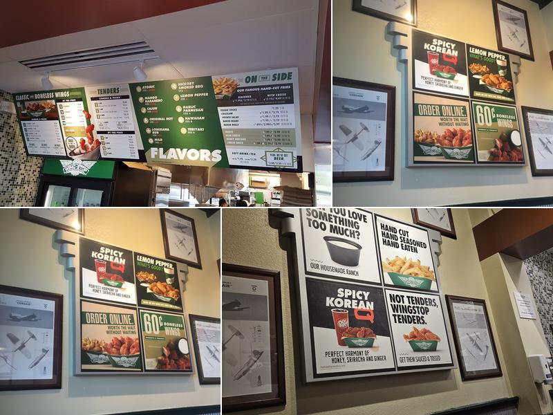 Wingstop Menu