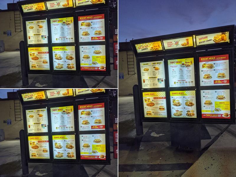 Bojangles Menu