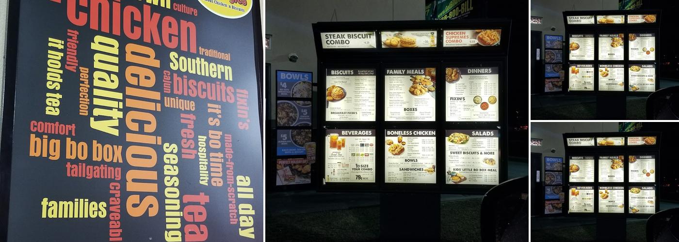 Bojangles Menu