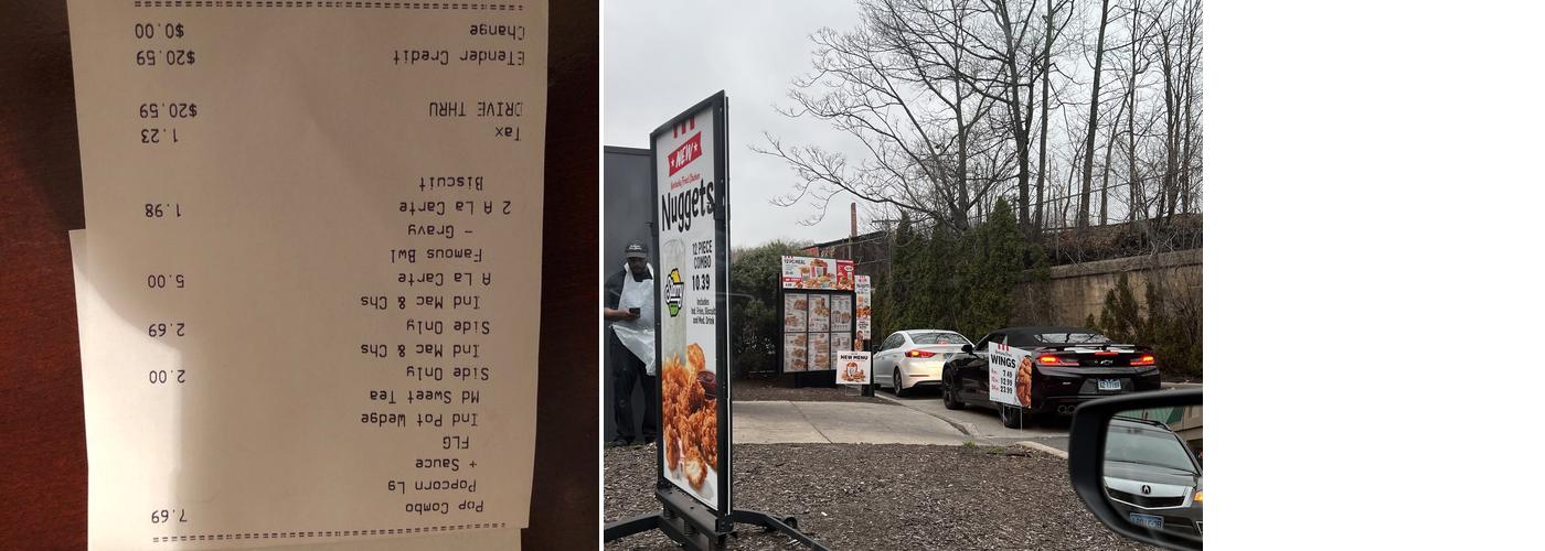 KFC Menu