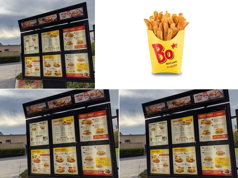 Bojangles Menu