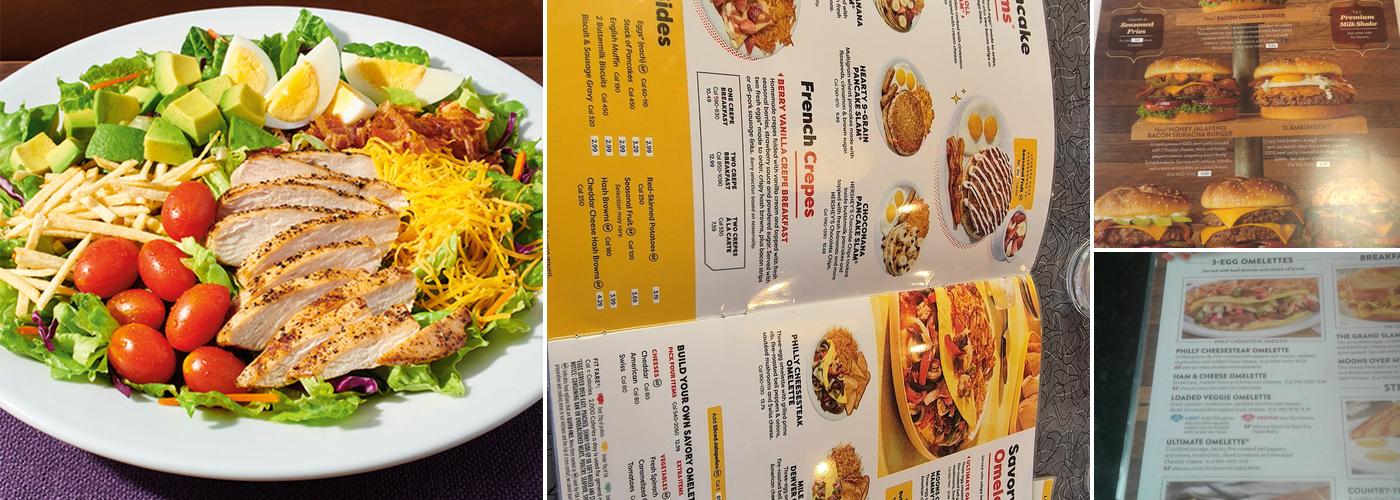 Denny's Restaurant Menu