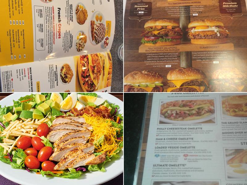 Denny's Restaurant Menu