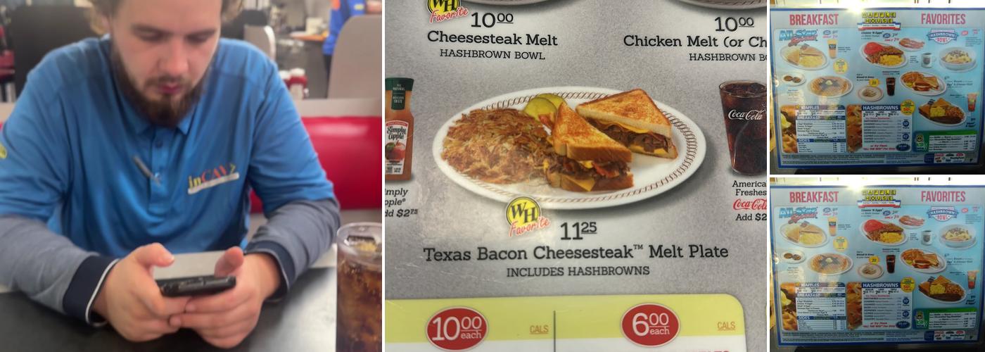 Waffle House Menu