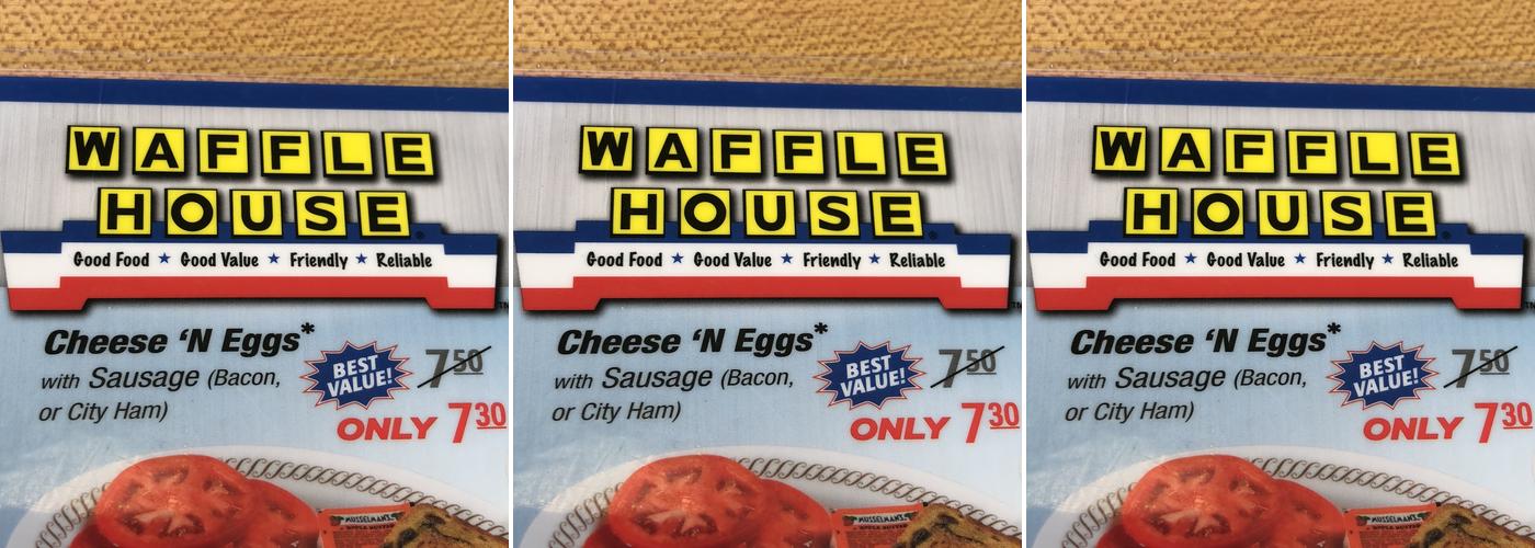 Waffle House Menu