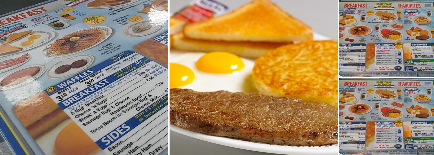 Waffle House Menu