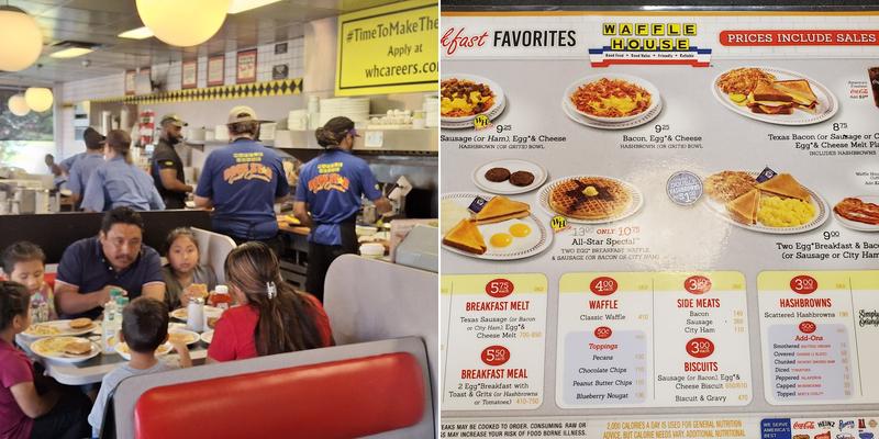 Waffle House Menu
