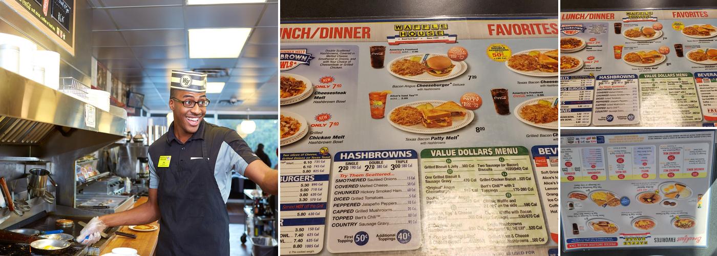 Waffle House Menu