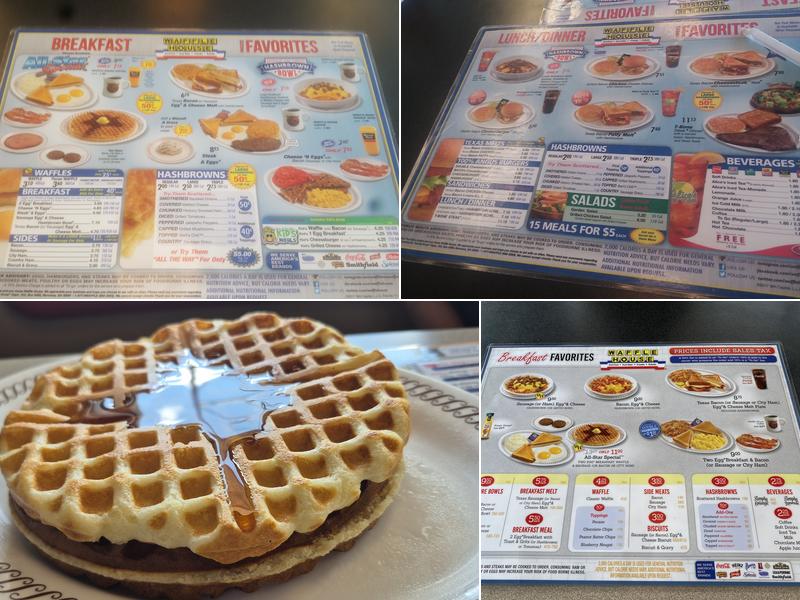 Waffle House Menu