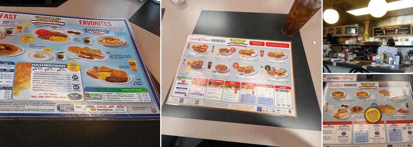 Waffle House Menu