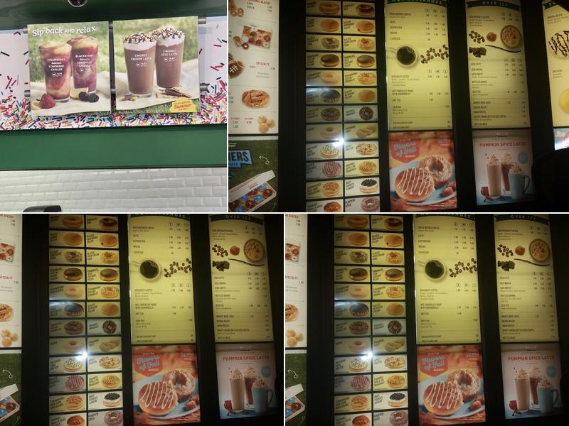 Krispy Kreme Menu