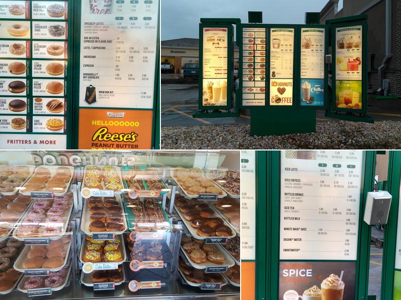 Krispy Kreme Menu