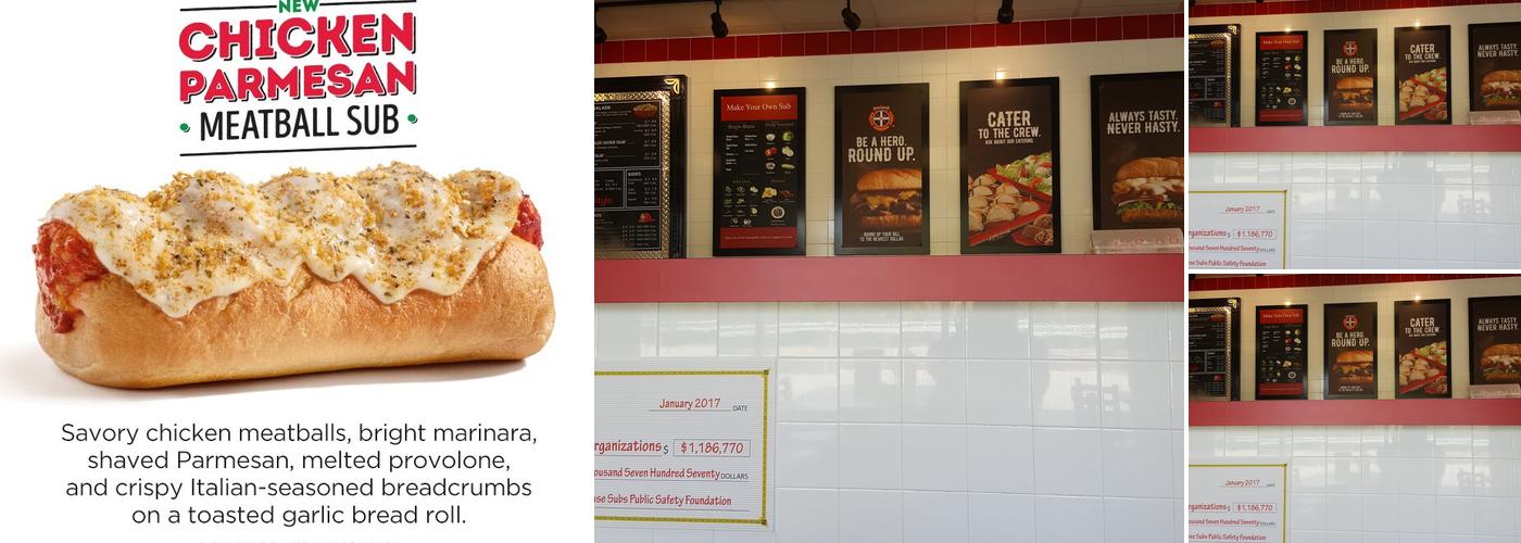Firehouse Subs Harbison Menu