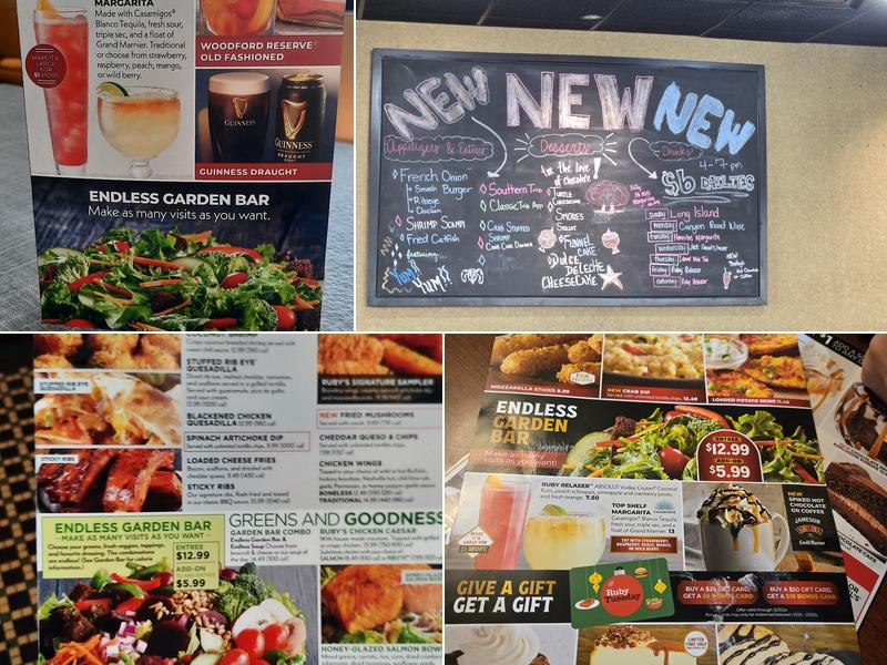 Ruby Tuesday Menu