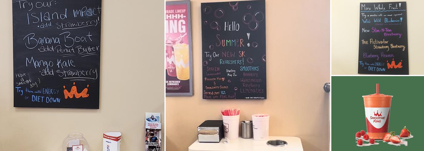 Smoothie King Menu